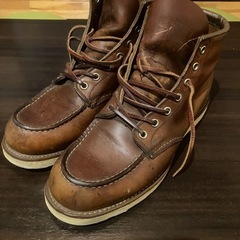 REDWING レッドウィング ブラウンレザー ハイカットブーツ...