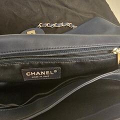 CHANELラムスキンショルダーの画像