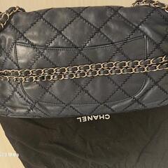CHANELラムスキンショルダーの画像