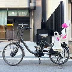 子供乗せ　ブリヂストン　BIKKE MOB DD  電動自転車バッテリーB300
