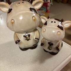 牛の貯金箱