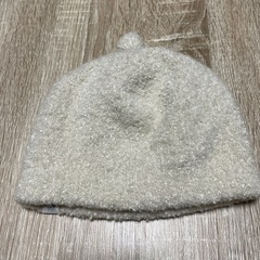 4-ベビーニット帽子　44㎝の画像