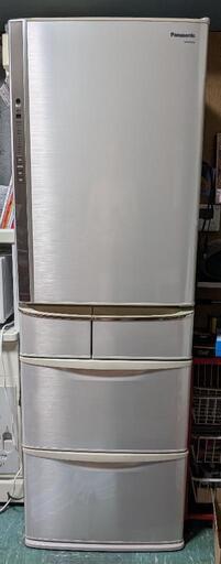 2010年製 Panasonic 冷凍冷蔵庫 NR-E434 427L 自動製氷 ヨドバシ.com - パナソニック Panasonic 冷蔵庫（427L・右開き