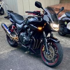 【交換・下取可】　ホンダ　CB 400 SB スーパーボルドール‼️ 現行型 NC42 最終2014モデル✨　最後の400cc4発VTEC‼️ ABS付いてます💨　豪華‼️ETC2.0/スポーツグリップヒーター/シガーソケット純正装備👀　その他オプション/カスタム多数‼️ 車検R7年10月✨　綺麗です　この機会に格安にて‼️の画像