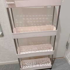 キッチンワゴン 収納ラック オープンシェルフ 隙間収納棚 スリム...