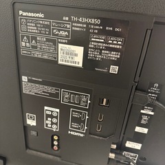 パナソニック　4k　40インチ　2021年購入　の画像