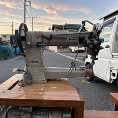 YAKUMO 　極厚物用　４７１　腕ミシン 革　テント　縫製（ジャンク） 25万
の画像