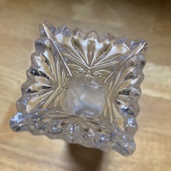 アデリアクリスタルガラス  石塚硝子  花瓶  花器の画像