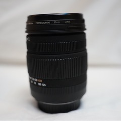 SIGMA 18-125mm DC ズームレンズ　レンズフィルター付の画像