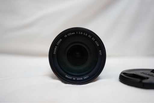 SIGMA 18-125mm DC ズームレンズ　レンズフィルター付