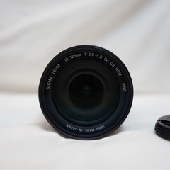 SIGMA 18-125mm DC ズームレンズ　レンズフィルター付の画像