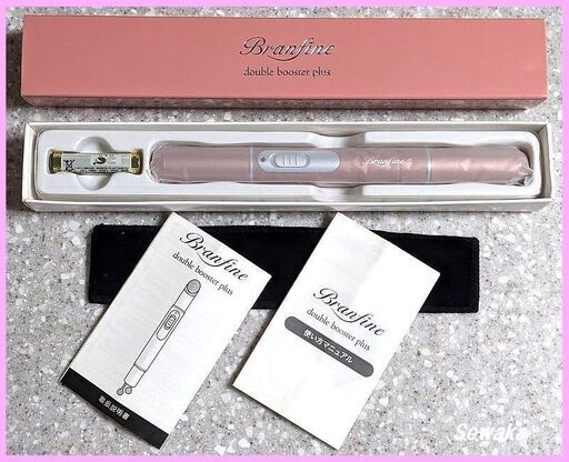 未使用品■ＥＭＳ美容家電★ブランフィーネ ダブルブースタープラス★ハンディータイプ 美顔器 顔のケア ピカ子監修◎外出先でも大活躍◎