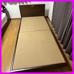 【お話中】差し上げます❗️シングルベッド