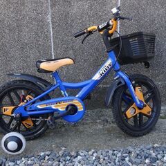 ＜お取引中＞子ども用自転車（補助輪あり）