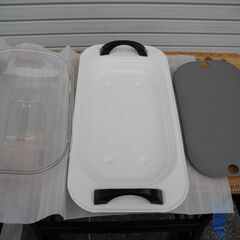 観音寺 冷凍食品の解凍に 肉 魚 解凍器具 アルミ板 ホーロー受...