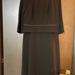 着用1回　ブラックフォーマル　東京ソワール　礼服　喪服　7号　クリーニング済みの画像