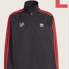 adidas KORN TRACK TOP BLACK　Ｌサイズ