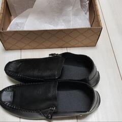 【値下げ　1800円 未使用品】男性靴　サイズ　26-27 合成皮革靴安く譲ります♪♪♪の画像