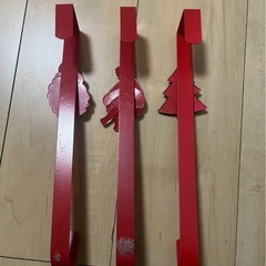 吊り下げ　フック　クリスマス　３個セット　装飾の画像