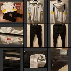 Levi'sパーカー&ストレッチパンツの画像
