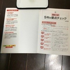 高校入試　必出　5教科要点チェックの画像