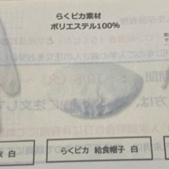 給食着