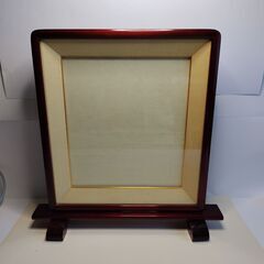 朱硯屏 普通色紙（272×242mm）用　(中古品)の画像