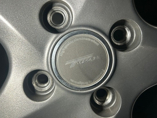 決まりました。値下げしました。TOPRUN 14×4.5j 4穴　PCD100 165/70R14 2021 ダンロップEC202
