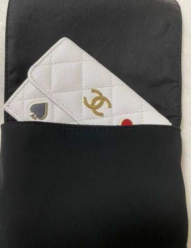 新品未使用 CHANEL シャネル お財布 小銭入れ コインケース お札 ギフト クリスマスプレゼント ハートスペード 可愛い 人気 