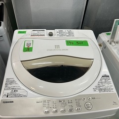 ご来店時、ガンお値引き‼️TOSHIBA(東芝) 2016年製 5.0kg 洗濯機🎉