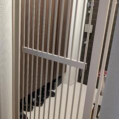 ペットフェンス柵★高さ140cm★取付幅86.5-97cmの画像