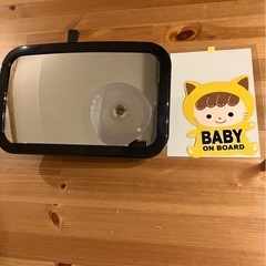 ベビーインカー　マグネットステッカー＆車ミラー