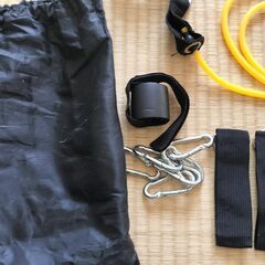自宅フィットネスにぴったり！パーソナル トレーニングチューブ セ...