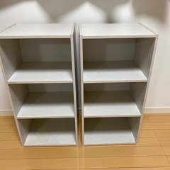 【取引済】3段ボックス 2個セット