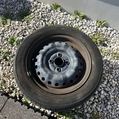 鉄チンホイール　14インチの画像
