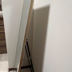 全身鏡　50×160 縁ゴールドの画像