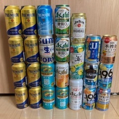 ビール、チューハイ　25本