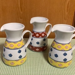有田焼　レンジポット　黄色のみ・容量400cc  1個300円