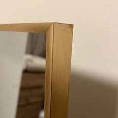 全身鏡　50×160 縁ゴールドの画像