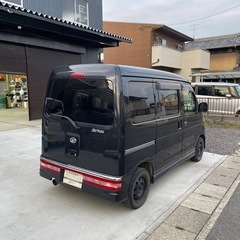 総額19.9万円★ターボ★4WD★ナビTV★タイベル済み★平成17年式ダイハツアトレーワゴン4WDカスタムターボR(S330G)17.0万キロ車検令和8年1月 ブラックの画像