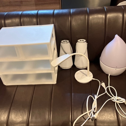 ライトスタンド ランタン 加湿器 レインボー 引き出し インテリア