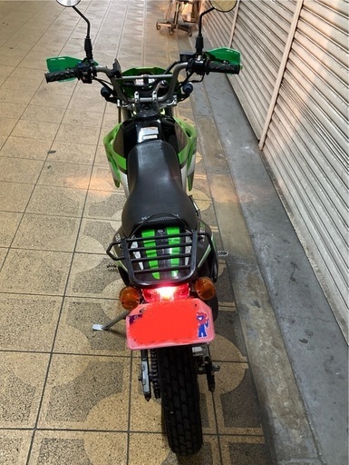【Kawasaki】KSR110  グリーン　オフロードバイク