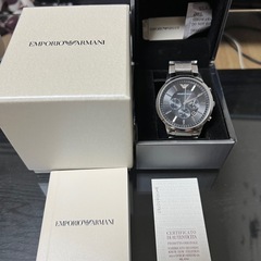 エンポリオアルマーニ腕時計、箱付当時48,000円