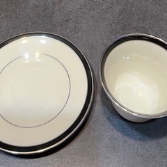 レノックス　ティーカップ　ソーサーの画像