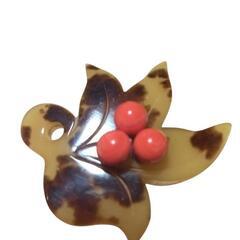 べっ甲のブローチの画像