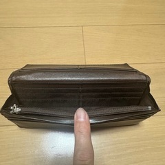 長財布 ブラウンの画像