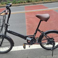 折り畳み自転車 MARUISHI 6段ギア付き　