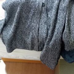 Lサイズ、長い丈の、カーディガン