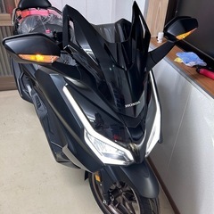 【美品】ホンダフォルツァ250cc２０２３年モデル　スマートキー...