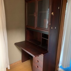 民芸家具調デスクを無料で差し上げます！の画像